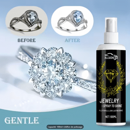 Polish doré et argenté pour bijoux, kit de bijoux - Crème de polissage doré et argenté